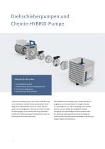 Drehschieberpumpen und Chemie-HYBRID-Pumpe - 2