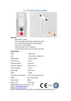 3-ch ECG Patch Holter from BORSAM