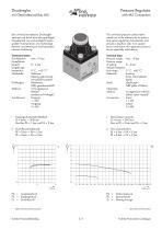 Pressure Regulators with M5 Connection Type 48