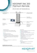 NEXOPART EML 200 Premium Remote