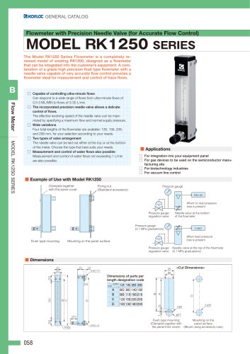 RK1250 SERIES