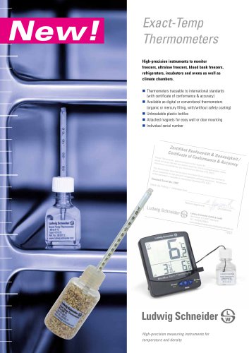 Exact-Temp Thermometers