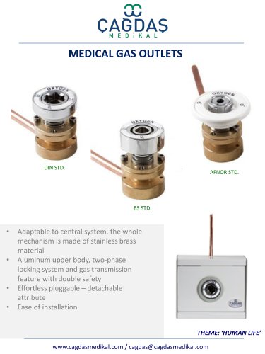 MEDICAL GAS OUTLETS