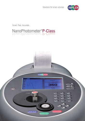 NanoPhotometer® P-Class