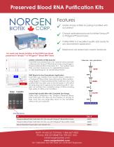 Preserved Blood RNA Purification Kits