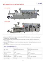 DPP, DPH260H3 alu-pvc-alu blister machine