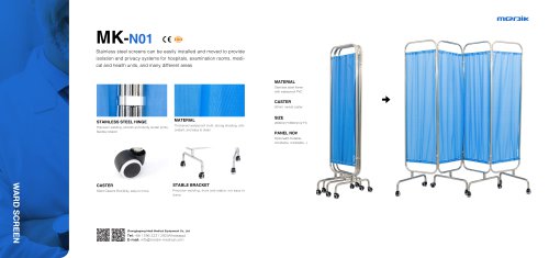MK-N01 Hospital Bedside Screen