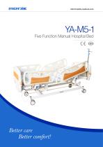 YA-M5-1 Manual Hospital Bed Brochure