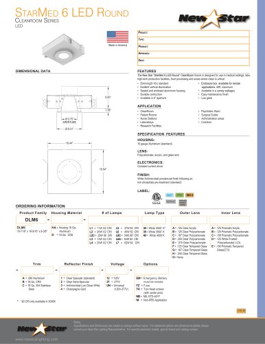 StarMed 6 LED Round