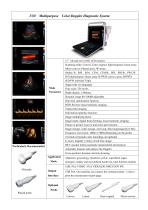 XF3800 (E80)portable color doppler for Human