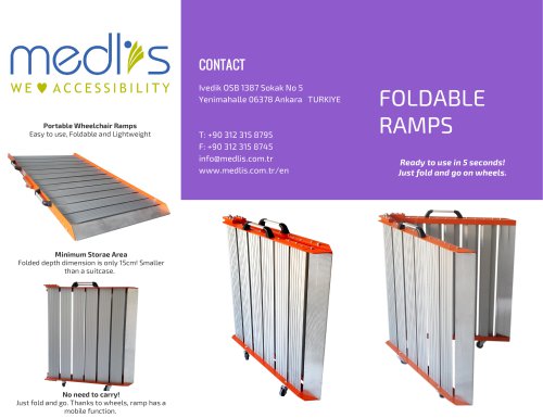 Foldable Wheelchair Ramp