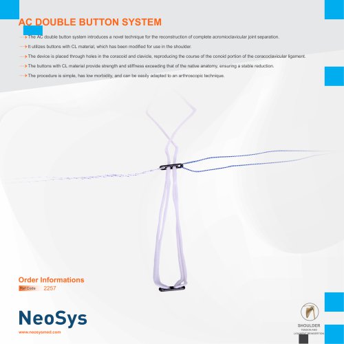 AC DOUBLE BUTTON SYSTEM