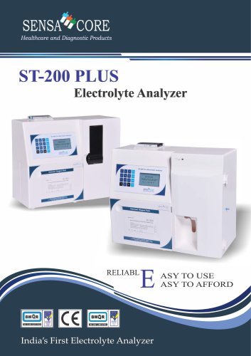 ST-200 PLUS  Electrolyte Analyzer