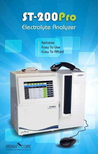 ST-200 Pro Electrolyte Analyzer