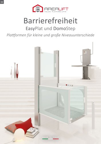 Barrierefreiheit - Plattformen für kleine und große Niveauunterschiede