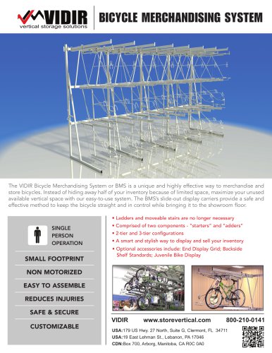 BICYCLE MERCHANDISING SYSTEM