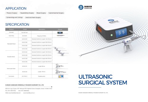 Ultrasonic Surgical System