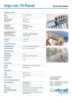 ECG suction unit: "ergo vac 16-channel" - 2