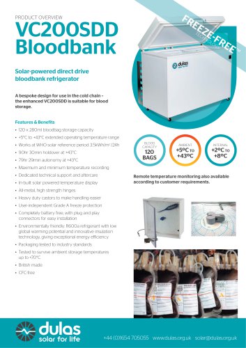 VC200SDD Bloodbank