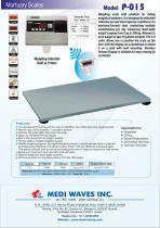 Dead Body / Mortuary Weighing Scale