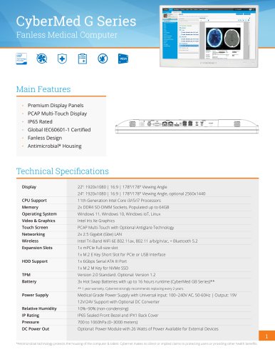 CyberMed G Series