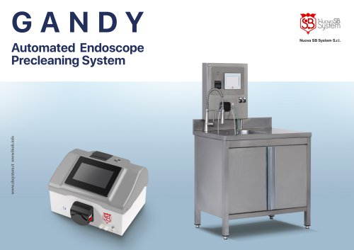 GANDY Automated Endoscope Precleaning System