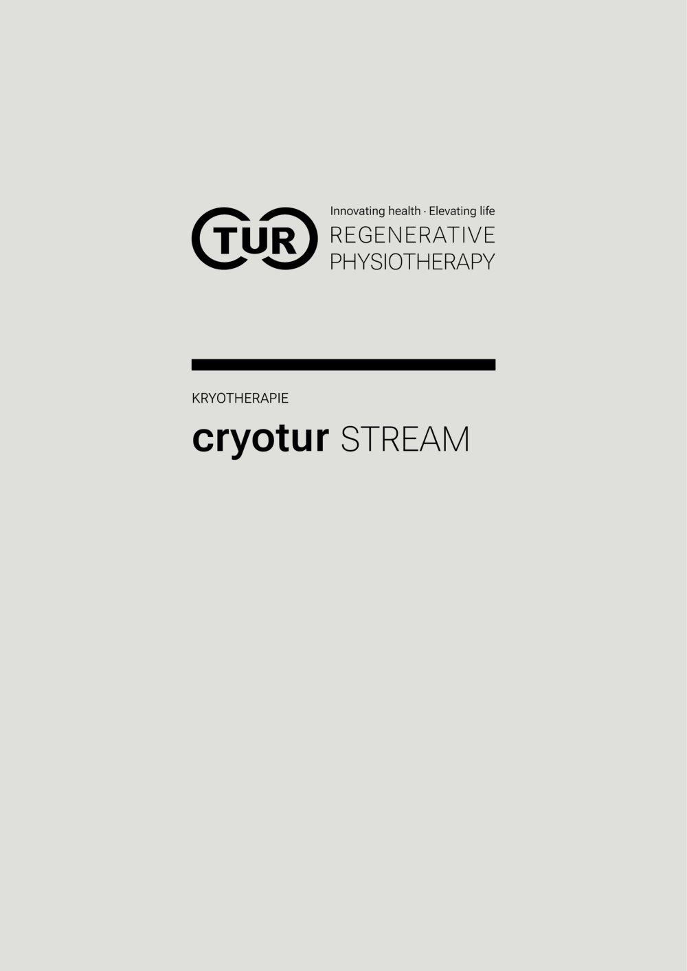 cryotur &ndash; das perfekte Duo der Kryotherapie-Systeme - TUR
