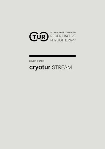 cryotur – das perfekte Duo der Kryotherapie-Systeme