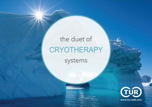 cryotur_the duet of CRYOTHERAPY systems