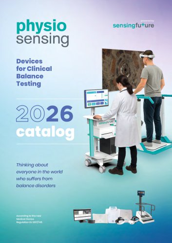 General Catalogue 2026 Sensing Future - PhysioSensing All Products