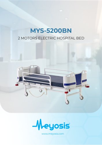 2 MOTOR ELECTRIC HOSPITAL BED