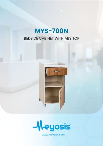  BEDSIDE CABINET WITH ABS TOP