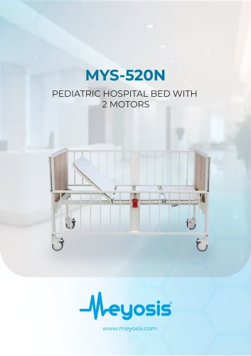 PEDIATRIC HOSPITAL BED WITH MOTOR