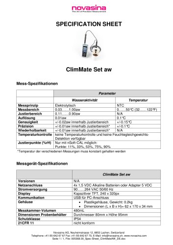 ClimMate Set aw