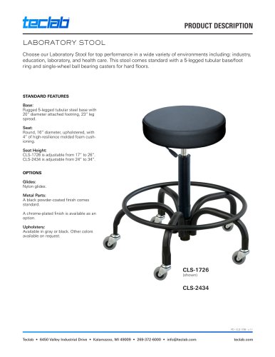 LABORATORY STOOL