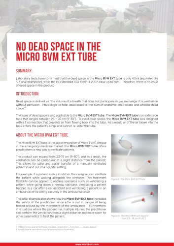 White Paper EXT Tube No Dead Space