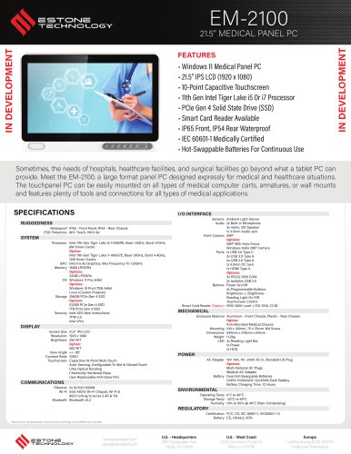 EM-2100 Datasheet