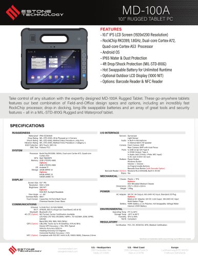 MD-100A Datasheet