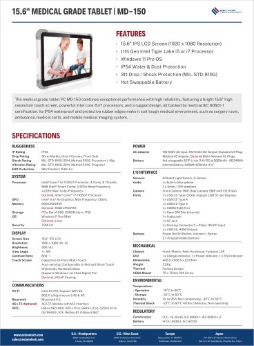 MD-150 Datasheet