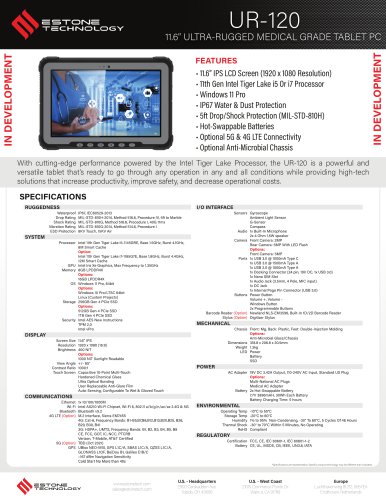 UR-120 Datasheet