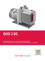 Duo 3 DC - Two-stage Rotary Vane Pumps - 1