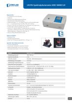 UV / VIS Spectralphotometer - 11