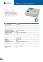 UV / VIS Spectralphotometer - 4