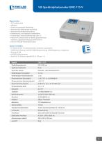 UV / VIS Spectralphotometer - 5