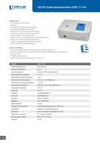 UV / VIS Spectralphotometer - 6