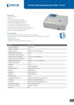 UV / VIS Spectralphotometer - 7