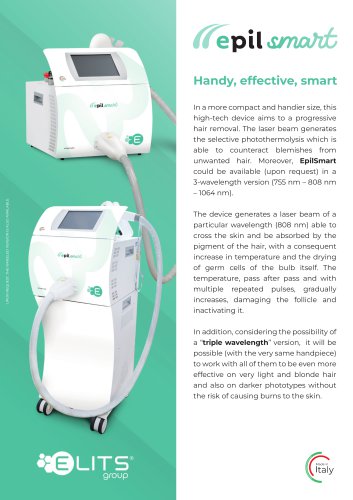 Technical sheet EPILSMART