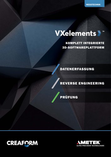 VXelements: Komplett integrierte 3D-Software-Plattform