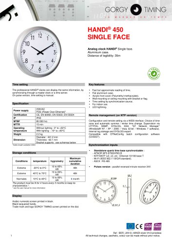 HANDI® 450 SINGLE FACE