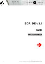 ZEIGERUHREN HANDI KATALOG - 1